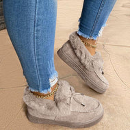 New Year Sale! Winter Comfy Suede Casual Fashion Flat Snow Boots