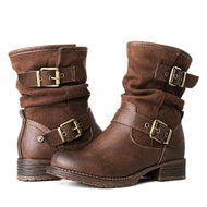 Women's Comfortable Flat Boots