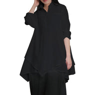 Irregular Loose Casual Women's Blouse