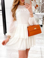 Round Neck Lace Fashion Dress