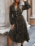 High Quality Leopard Print Dress