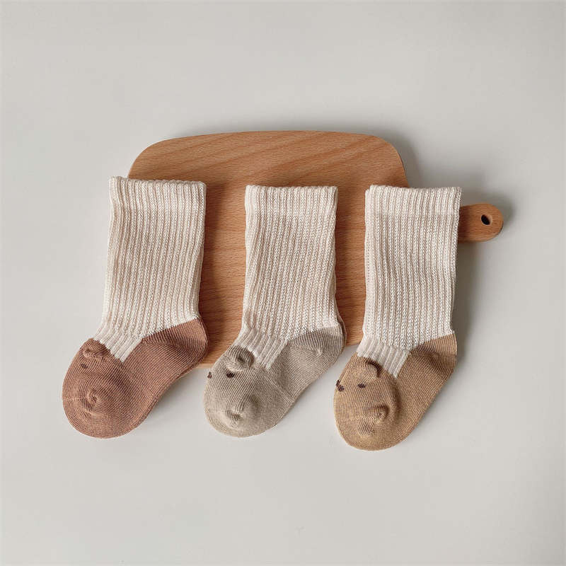 Cute Covered Baby Socks 3 Pair