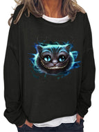 Halloween Cat Sweatshirt