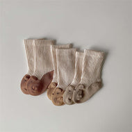 Cute Covered Baby Socks 3 Pair