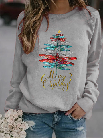 Dragonfly Print Sweatshirt