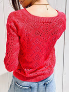 Women's Casual Knitted Cardigan In Solid Colors