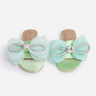 Plus Size Women's Slippers Sole Fashion High Quality Bow Sandals