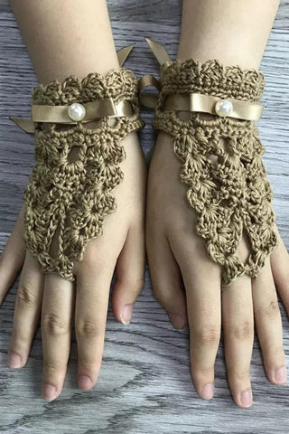 Autumn New Style Decorative Apparel Gloves