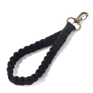 Hand-woven Wrist Strap Keychain Europe and The United States INS Hot Selling Retro High-quality Bracelet with Key