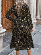 High Quality Leopard Print Dress