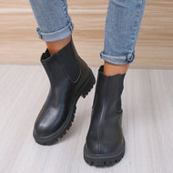 Ladies Fashion Smoke Boots