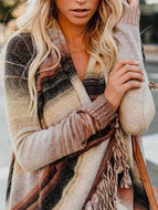 Tassel Cardigan Sweater Tops