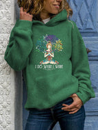 Yoga Tree of Life Print Hoodie