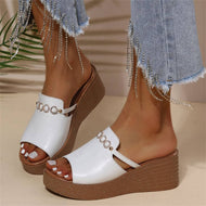 New Arrivals Casual Sandals Wedge Slippers Fashion Open Toe Women's Plus Size Shoes