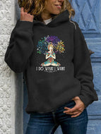 Yoga Tree of Life Print Hoodie