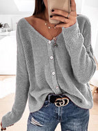 Fashion Loose Cardigan Sweater Jacket