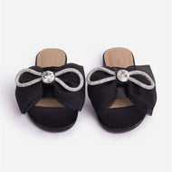 Plus Size Women's Slippers Sole Fashion High Quality Bow Sandals