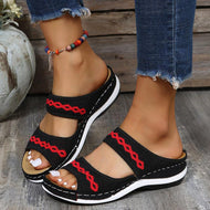 Open Toe Retro Sandals