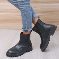 Ladies Fashion Smoke Boots