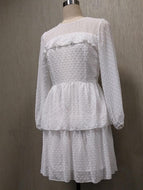 Round Neck Lace Fashion Dress